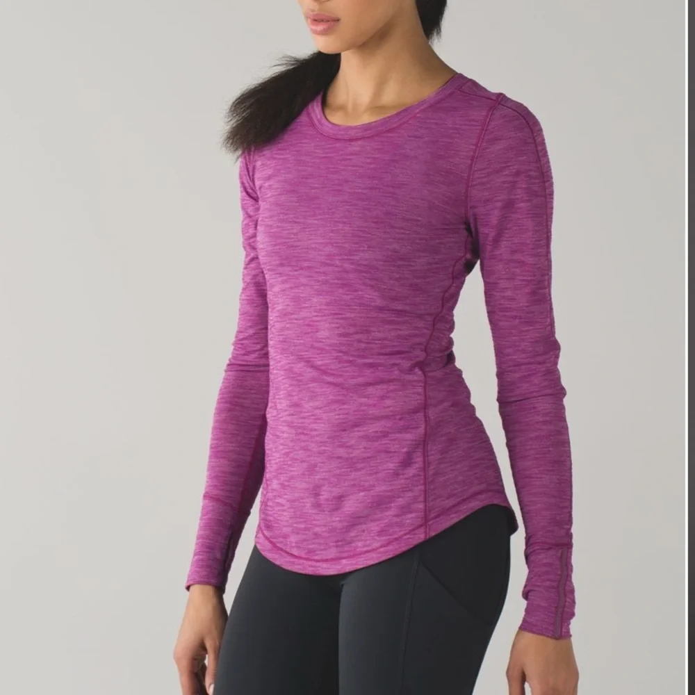 EUC Lululemon 5 Mile Long Sleeve
